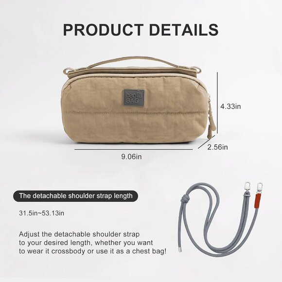 Hyper-Organized Travel Sling Bag: Functionality Meets Fashionable Design - Picture 6 of 8